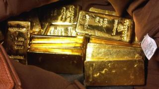 Gold bullion