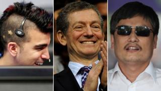 Bobak Ferdowsi, Cardiologist Dr Andrew Deaner, and Chen Guangcheng