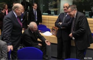 EU ministers meeting in Brussels, 13 December