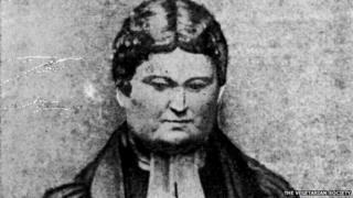 A sketch of William Cowherd from a bust