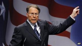 Wayne LaPierre in Washington, 10 February 2011