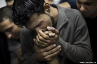 Inside the Shifa Hospital, Gaza, 18 November 2012