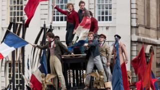 A scene from Les Miserables