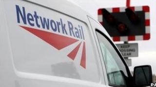 Network rail van