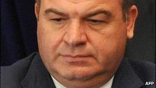 File image of former Russian Defence Minister Anatoly Serdyukov