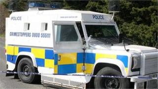 PSNI landrover