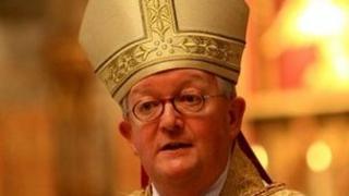 The Archbishop of Birmingham, the Most Rev Bernard Longley