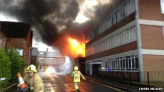Barwell fire