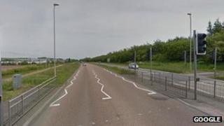 A92 at East Balgillo Road roundabout