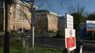 Exterior view Southend University Hospital