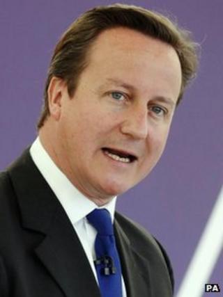 Prime minister David Cameron