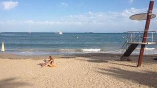 Beach in Ibiza