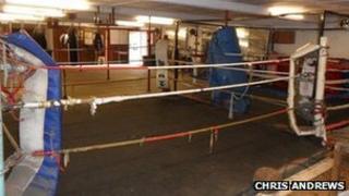 Droitwich Amateur Boxing Club gym