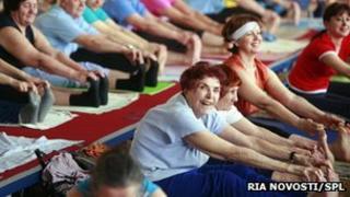 yoga class