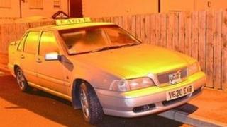 Police are appealing for information about the movements of a taxi