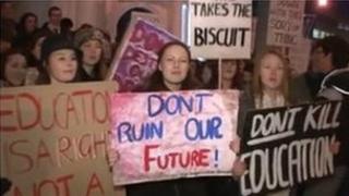 Student protest