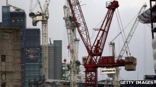 Cranes in London