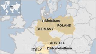 Italy/Europe map