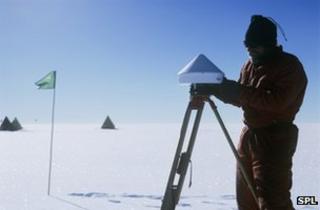 Temperature measurement in West Antarctic, 2005/6