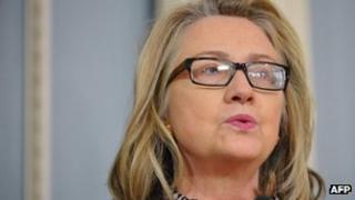 US Secretary of State Hillary Clinton