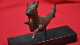 Capricorn figurine acquired by Museum of Somerset