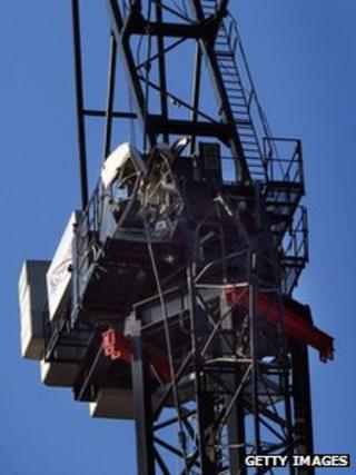 The crane in Vauxhall