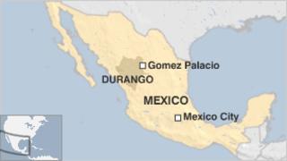 Map of Mexico