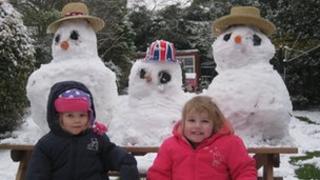Snow in Boston Spa