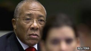 Charles Taylor in court