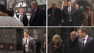 Anton Rodgers, Lewis Dunk, George Barker and Steve Cook