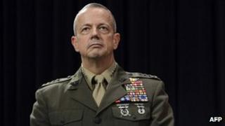 US General John Allen. File photo