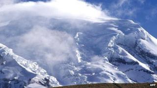 Peru glacier