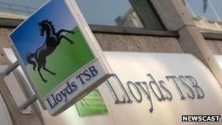 Lloyds TSB sign