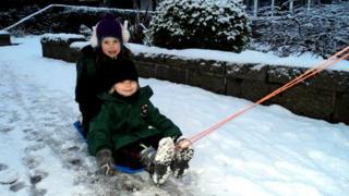 Kate and Alex Duncan in Aberdeen