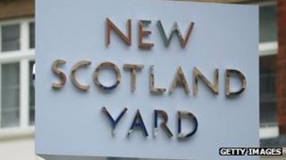 New Scotland Yard sign
