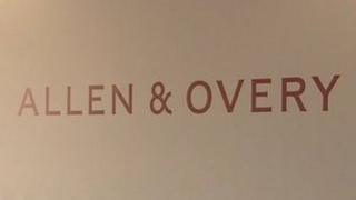 Allen and Overy sign