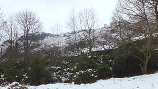Snow in the Langdale Valley