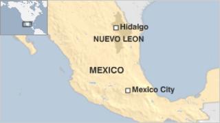 Map of Mexico