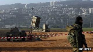 Iron Dome interceptor battery near Haifa - 28 January