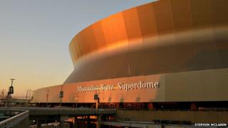 The Superdome in New Orleans