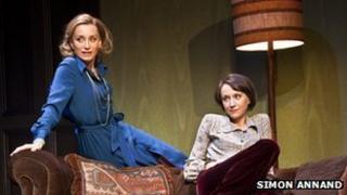 Kristin Scott Thomas and Lia Williams in Old Times