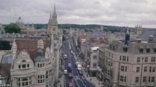 Oxford city centre