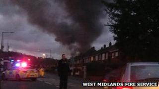 Fire in Rowley Regis