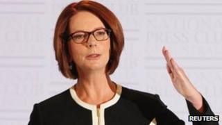 Australian PM Julia Gillard at the NPC Canberra (30 Jan 2013)