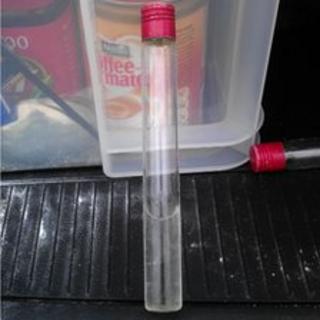 Glass tubes found on Cornish beaches