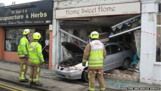 The car in the Home Sweet Home shop