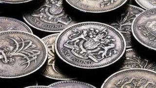 Pound coins