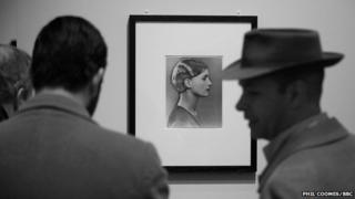 Solarised Portrait of Lee Miller, c. 1929, by Man Ray on show At the National Portrait gallery in London