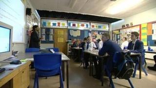 Secondary school class