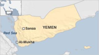 Map of Yemen